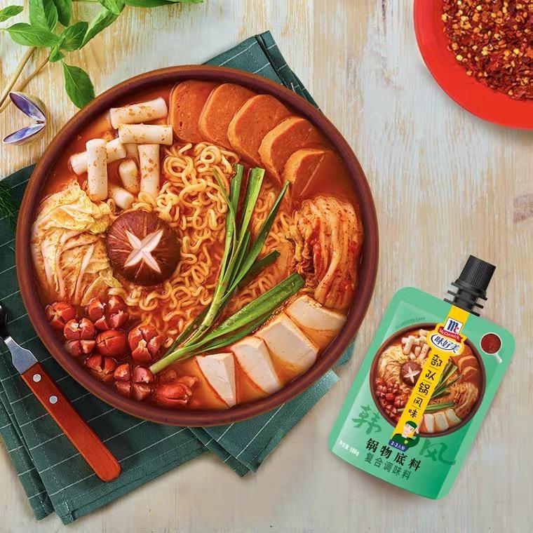 部队火锅 韩式芝士年糕小火锅的做法