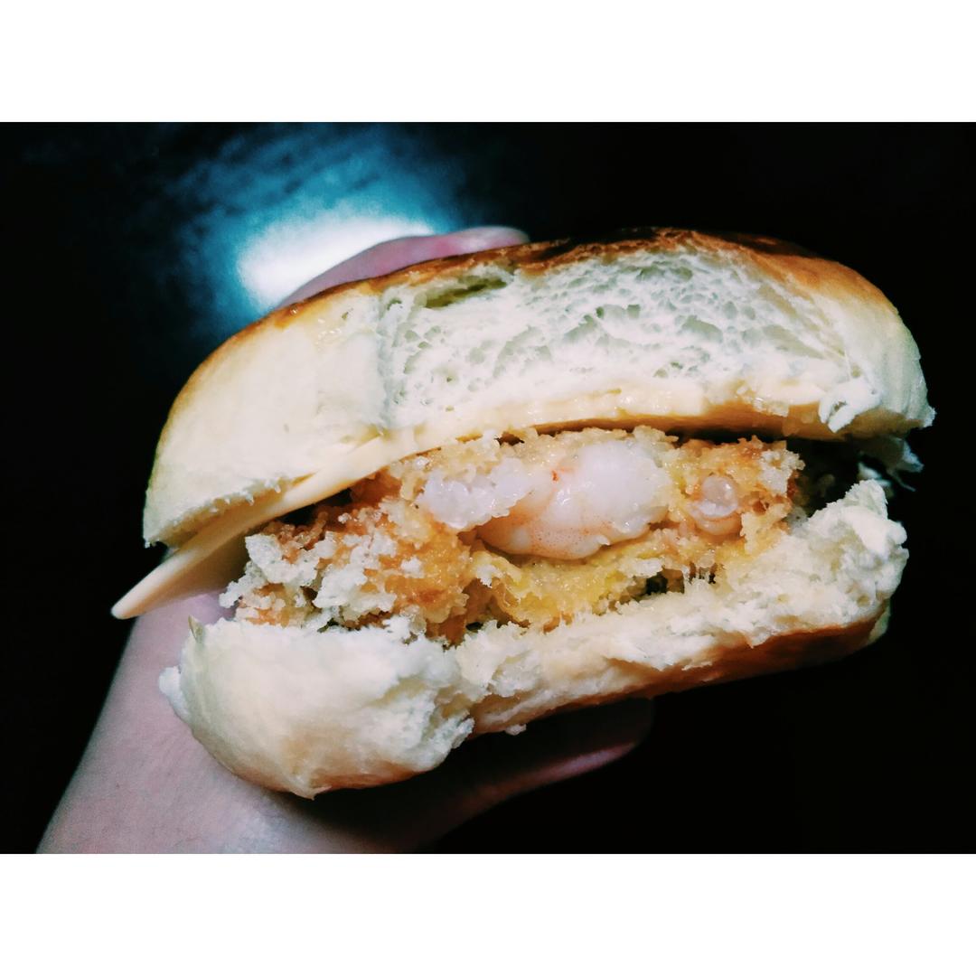 【仿KFC】迷你至珍全虾堡