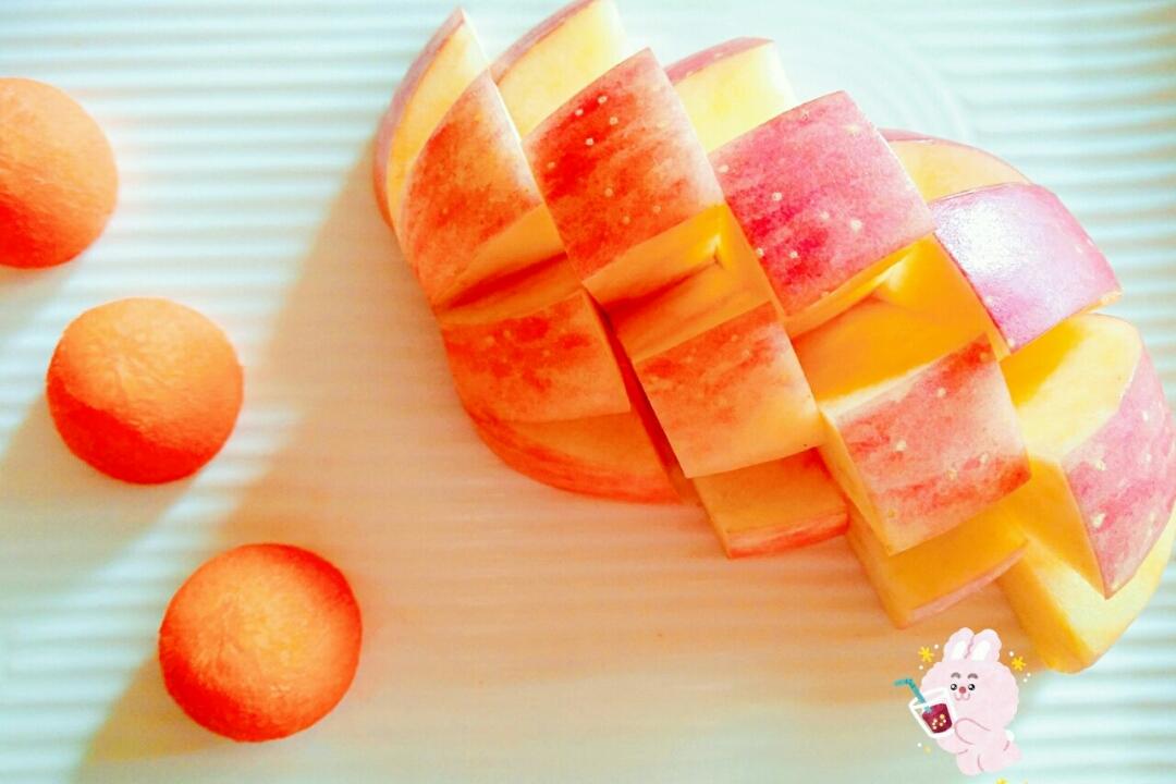 jingruo私房菜做的花式切苹果