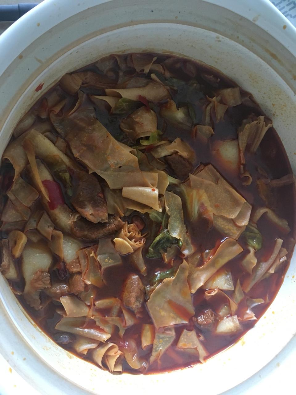 超级下饭的腐竹炖肉！