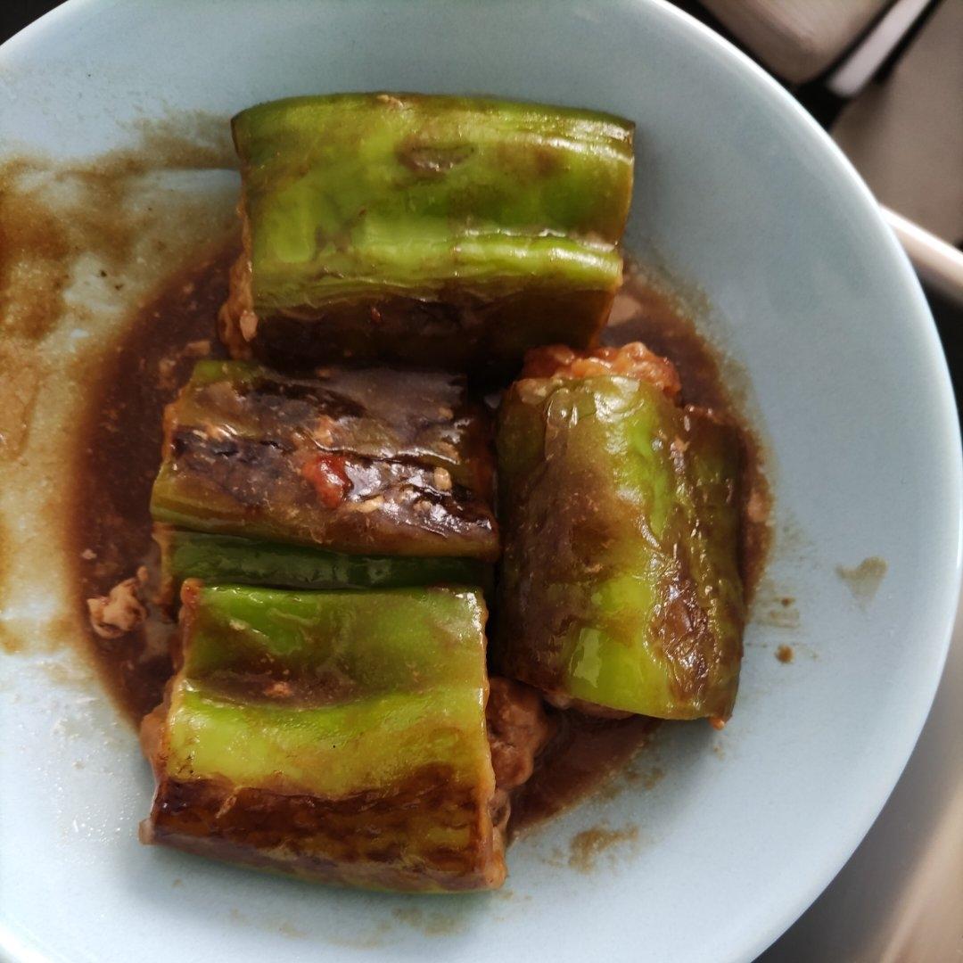 销魂青椒酿肉【超级下饭】