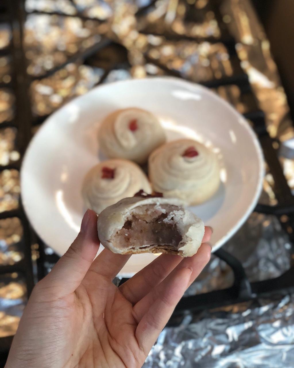 奶酪蜜豆香芋酥