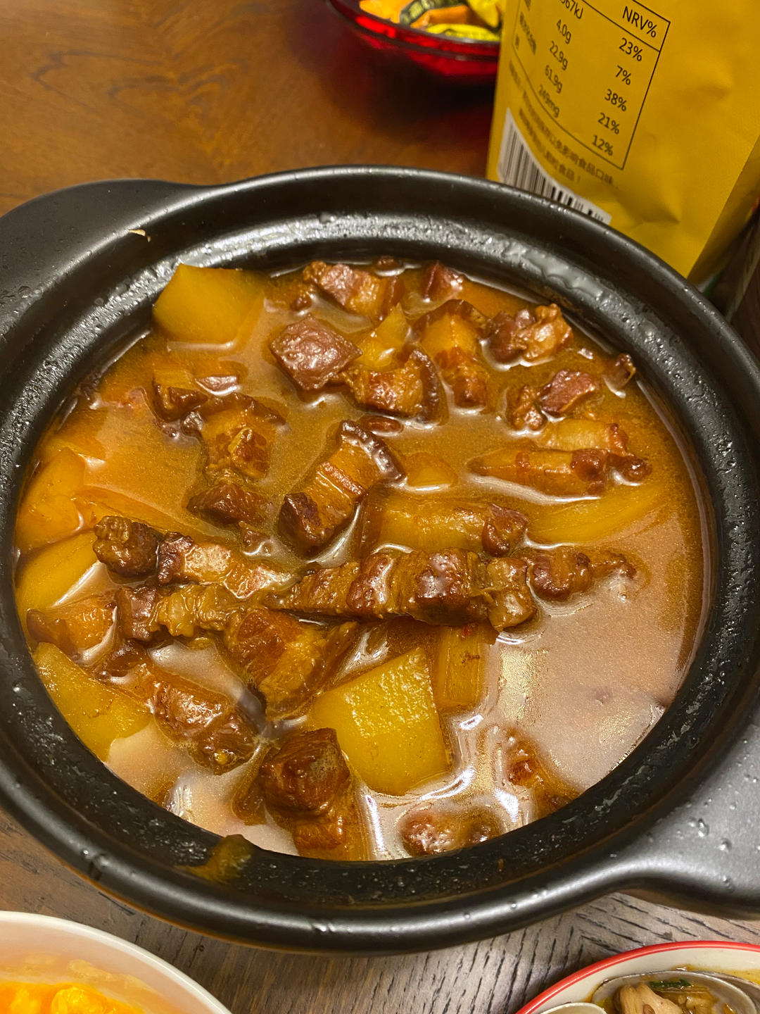 红烧肉炖土豆（丝毫不腻）
