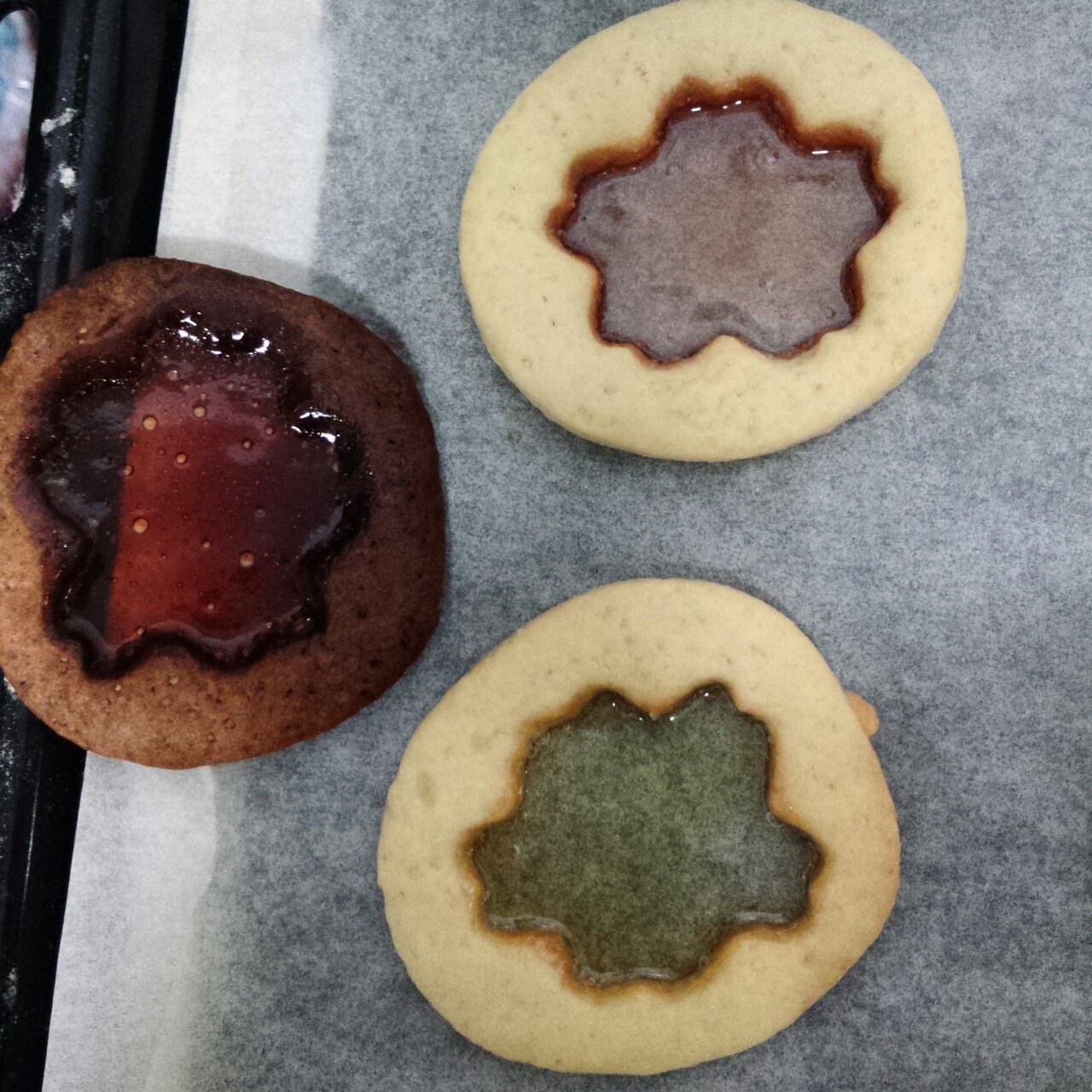 玻璃糖饼干