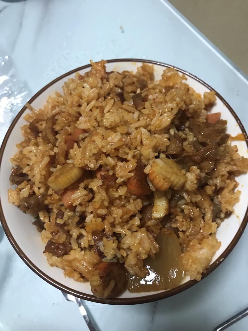 泡菜肥牛炒饭