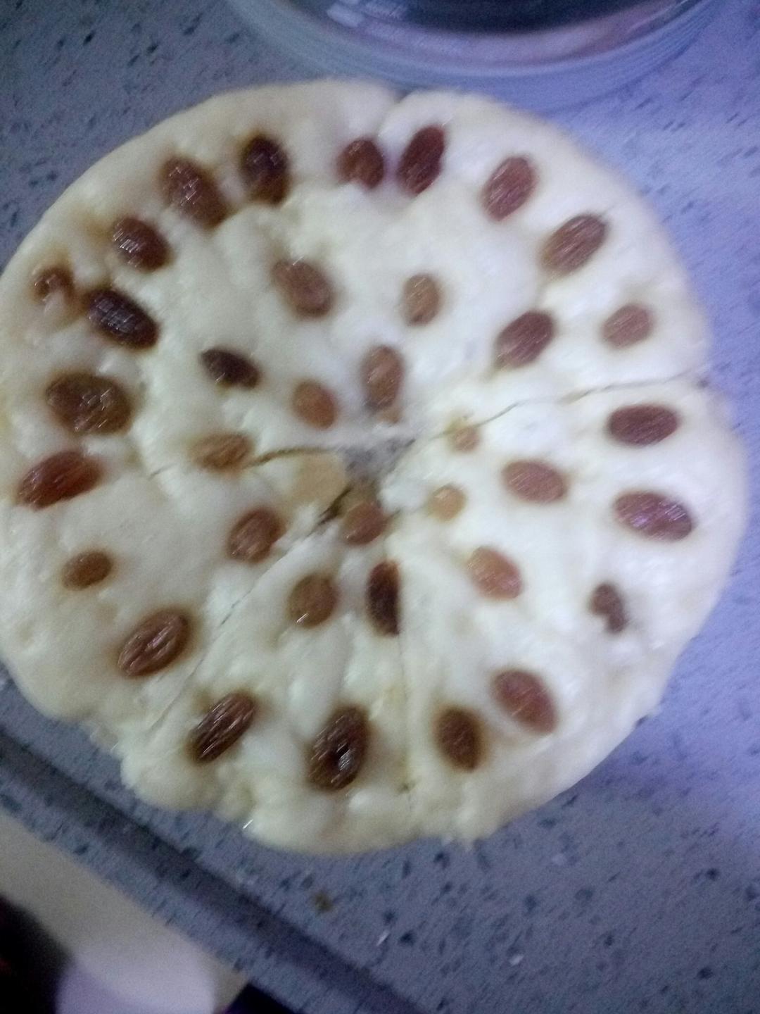 牛奶葡萄干发糕 超级简单