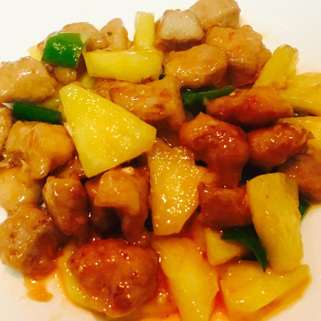 cchanel做的糖醋菠萝鸡块