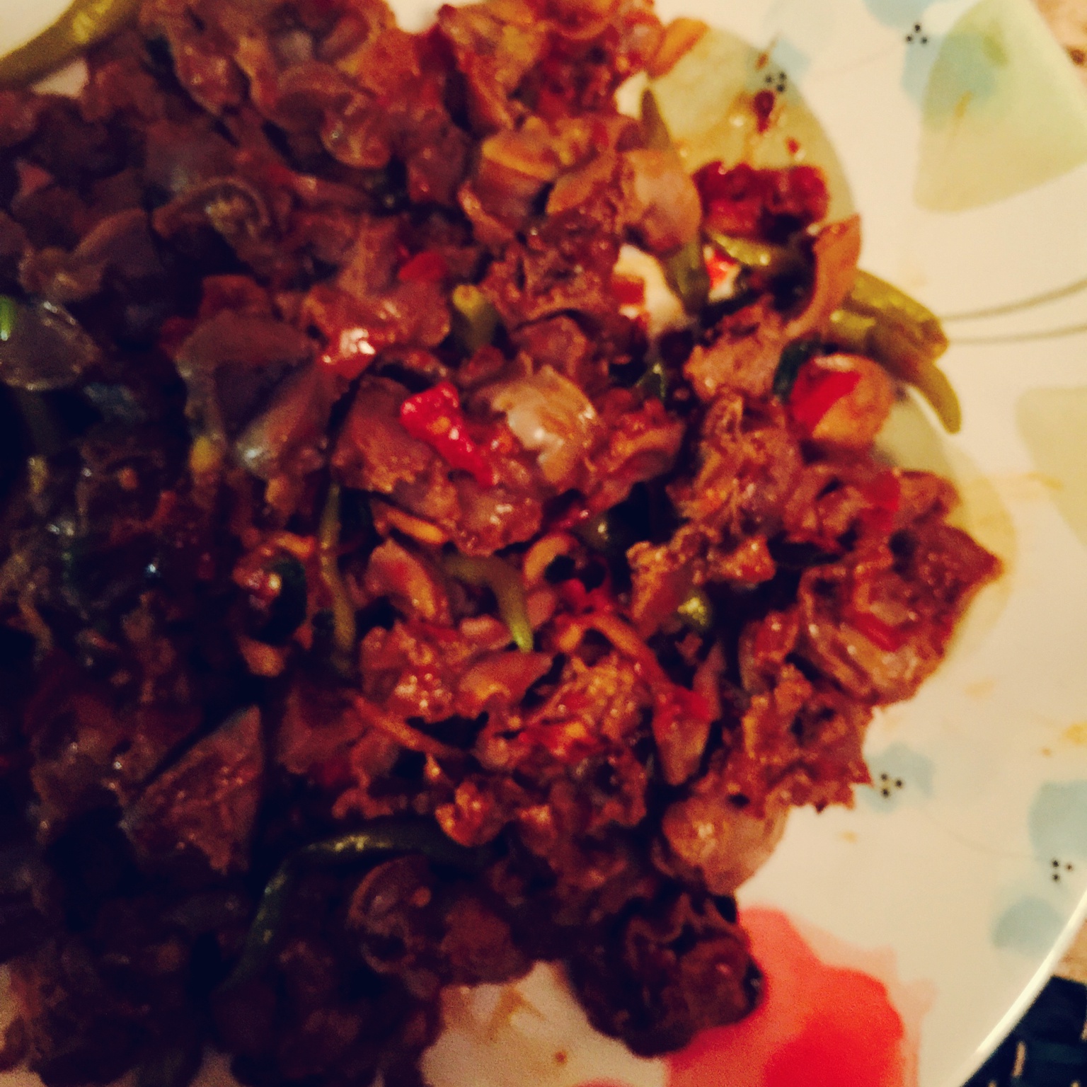 泡椒鸡胗