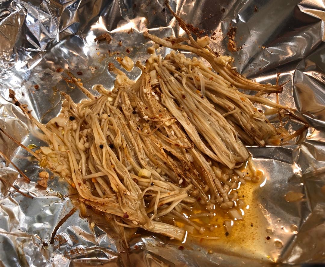 蒜蓉烤金针菇（烤箱版）