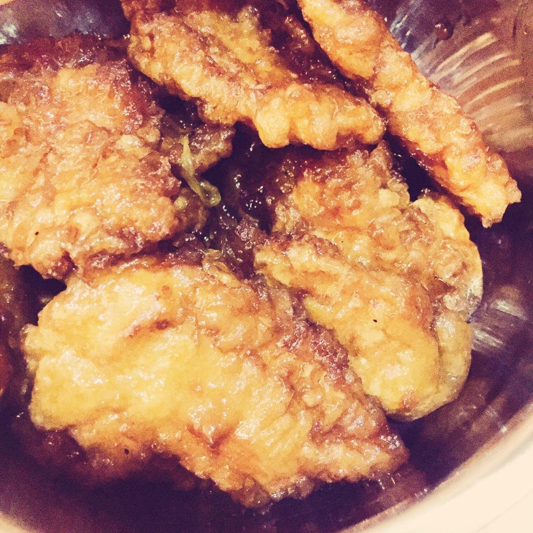 鸡肉版糖醋里脊