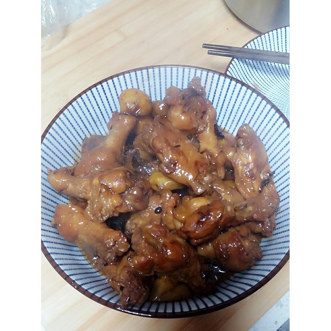 板栗烧鸡