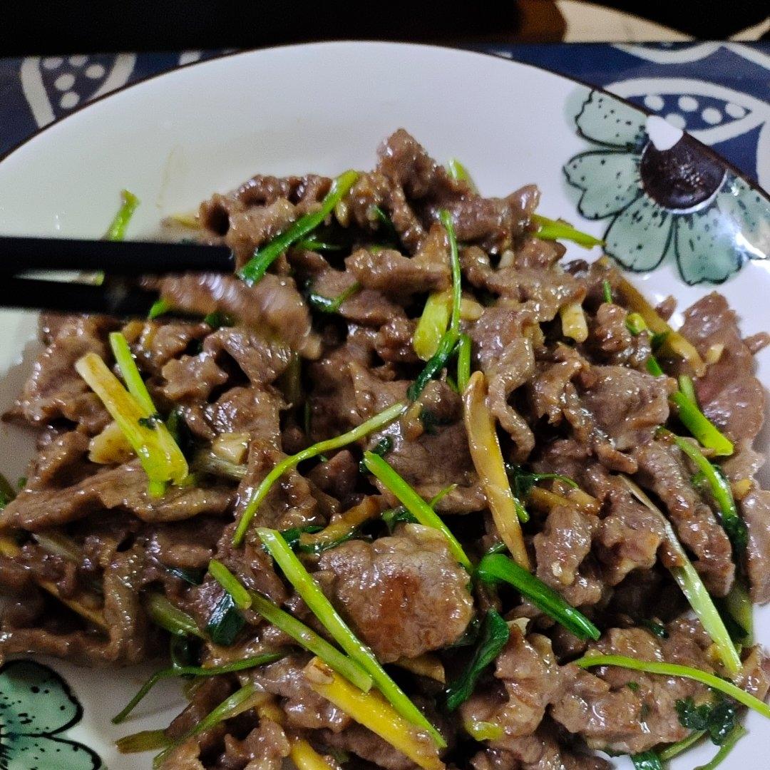 香菜炒牛肉🔥（附鲜香巨嫩妙招）