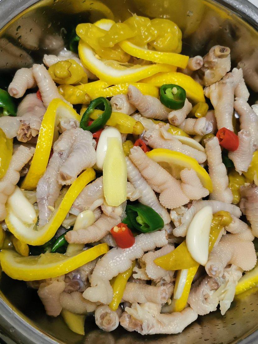 柠檬泡椒凤爪