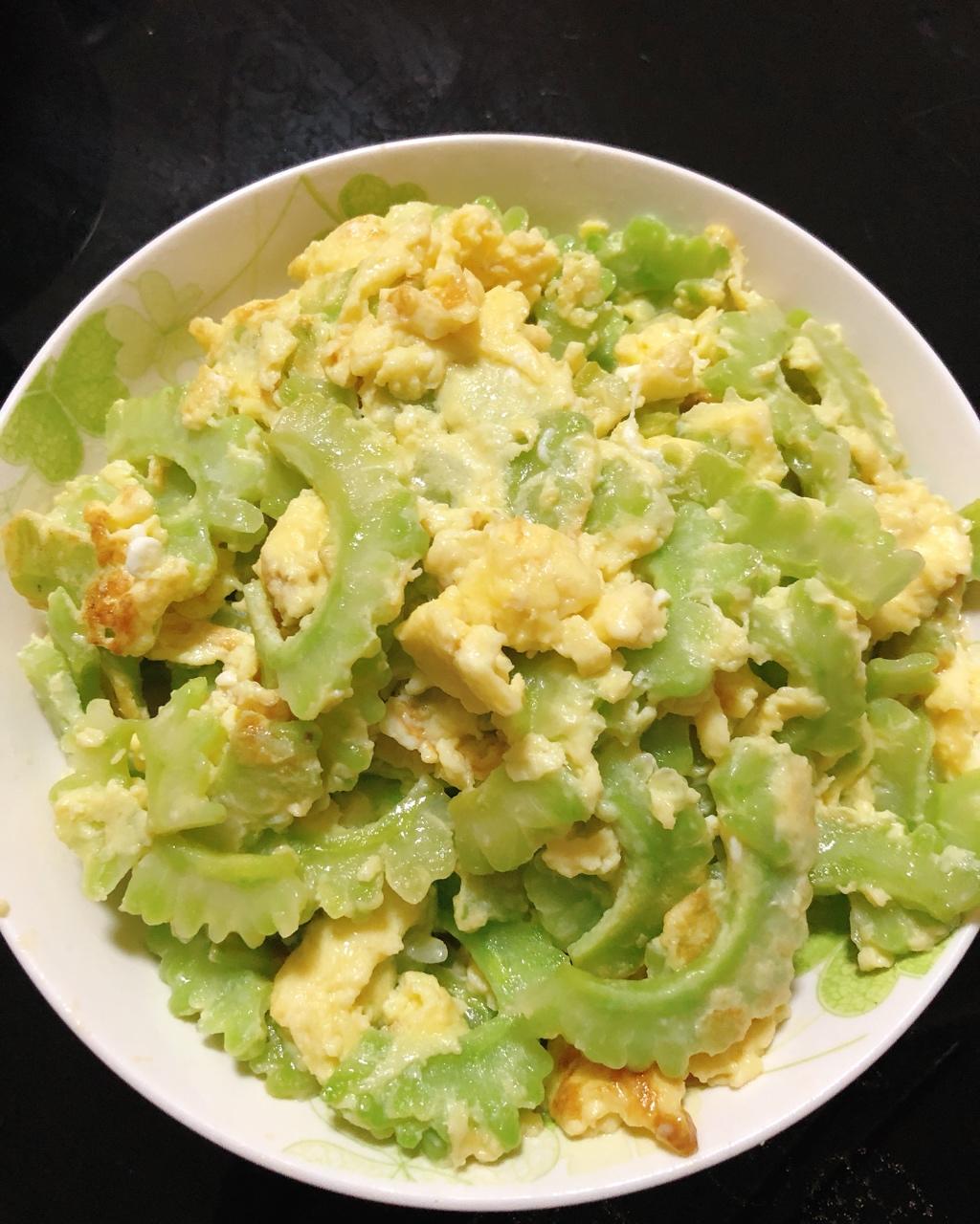 苦瓜炒蛋（清火菜）