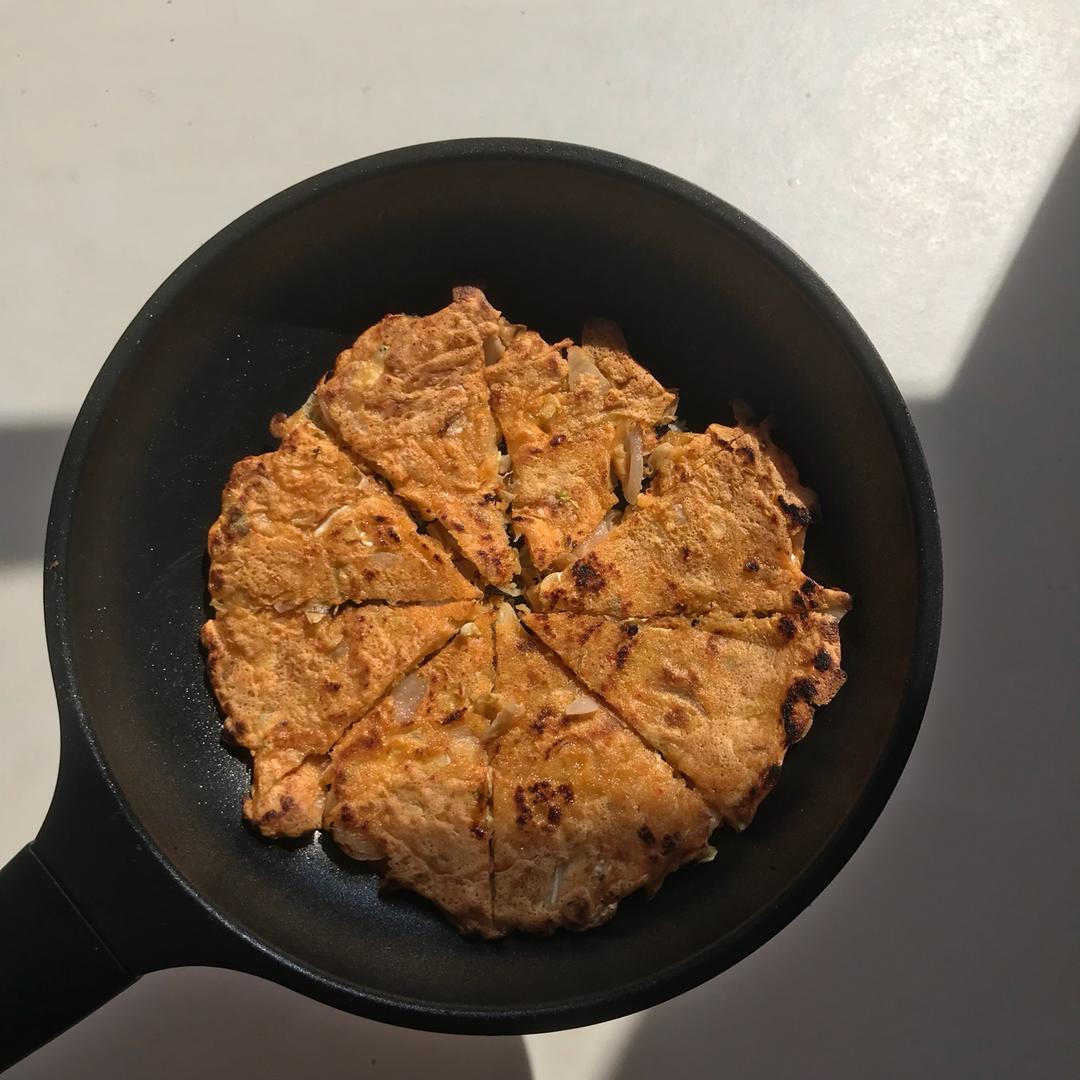 韩式泡菜煎饼（kimchi pancake)
