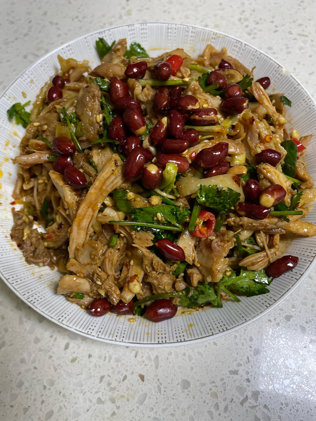 鸡胸肉这样做巨好吃❗️凉拌鸡丝😋低脂高蛋白