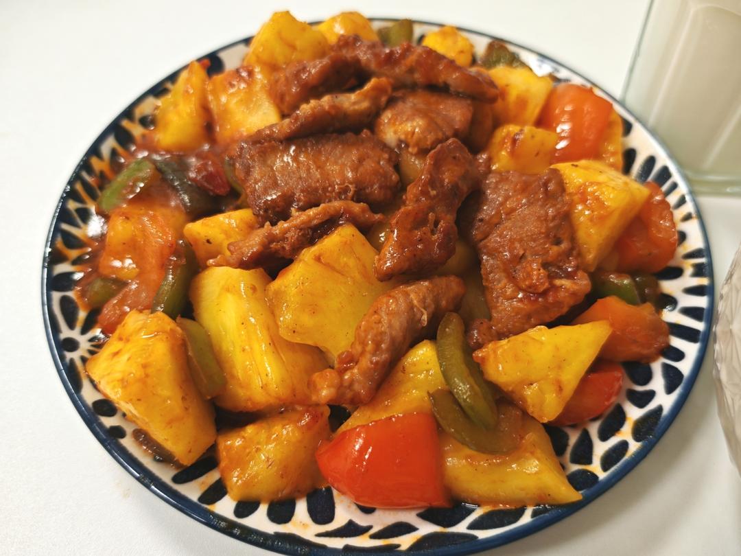 广东特色菜～菠萝咕咾肉正宗做法