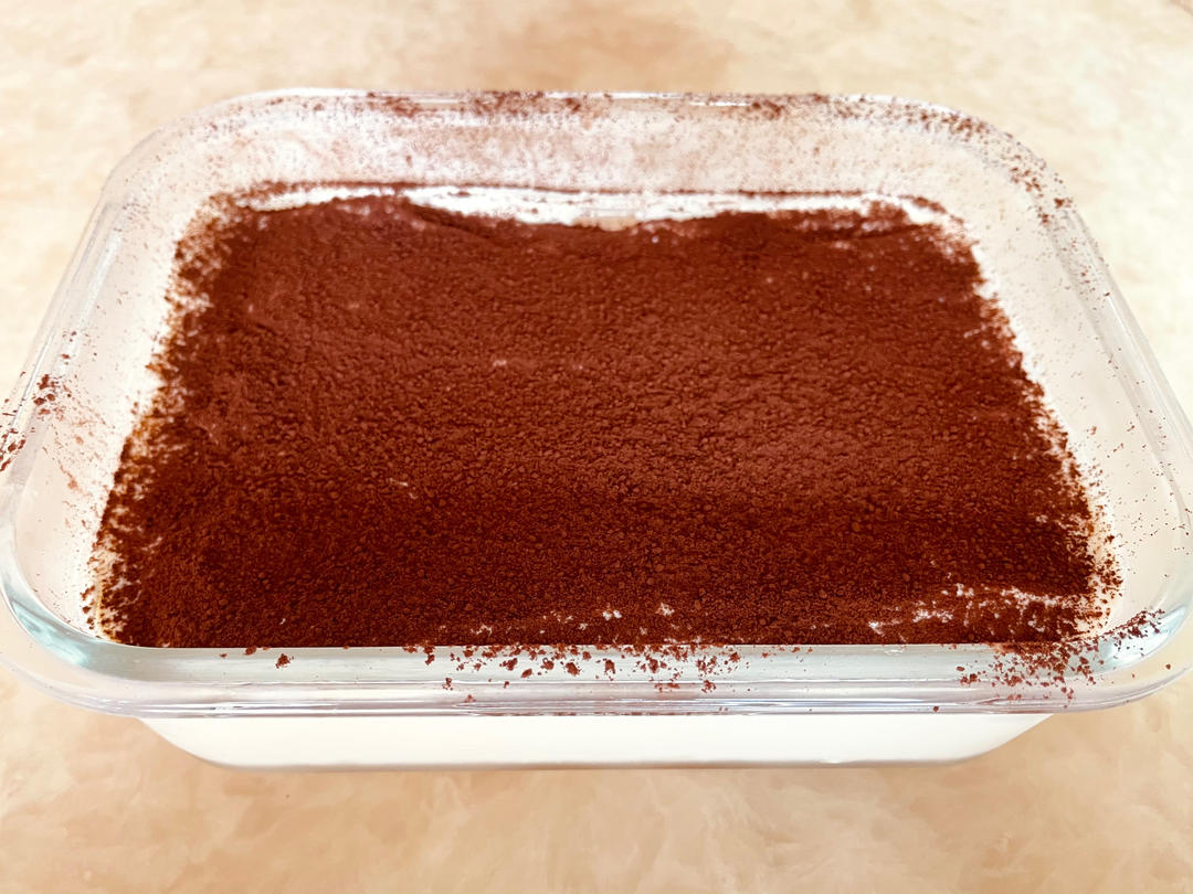 提拉米苏（熟蛋,无吉利丁）+自制马斯卡彭