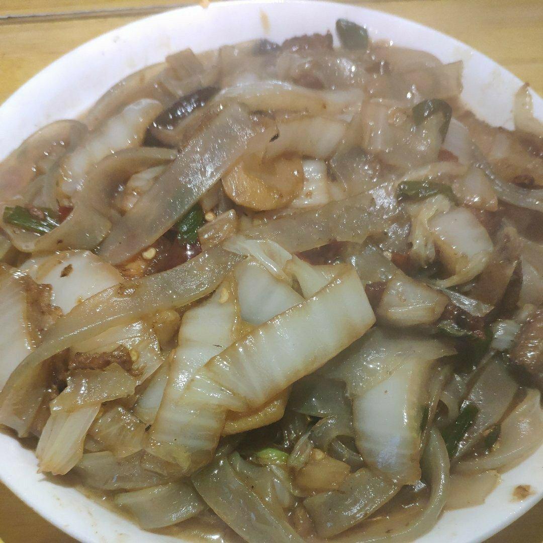 白菜炖粉条