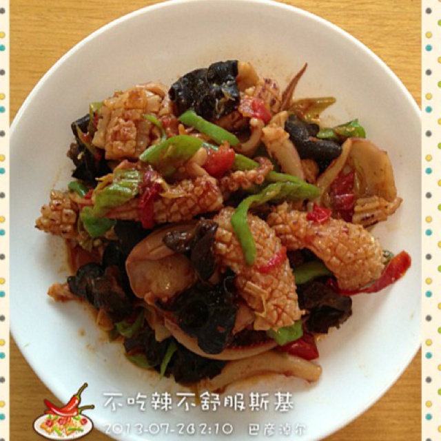 酱爆鲜鱿