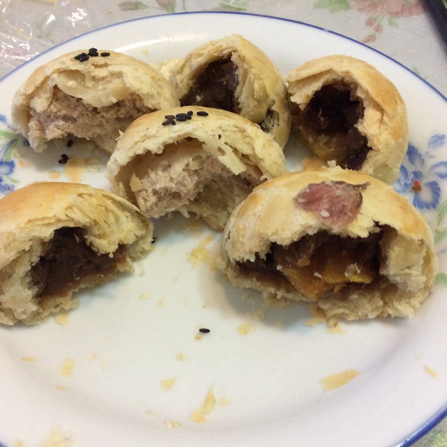 苏式榨菜鲜肉月饼