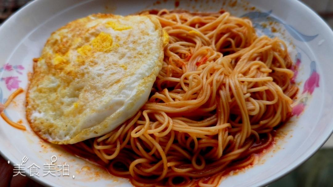 简易韩式拌面的做法