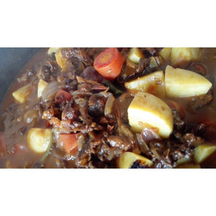 土豆炖牛肉