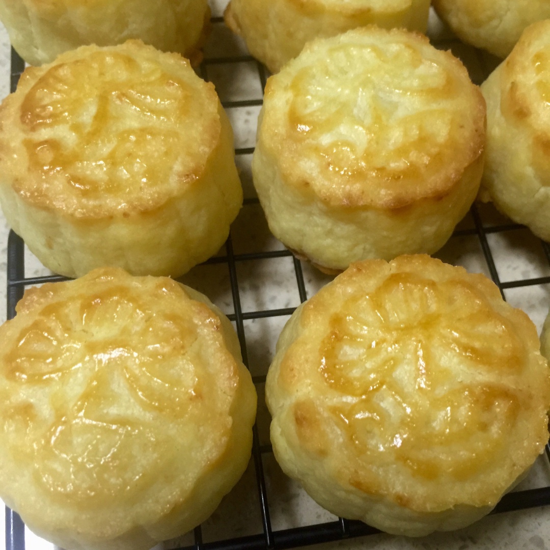 芝士奶黄月饼