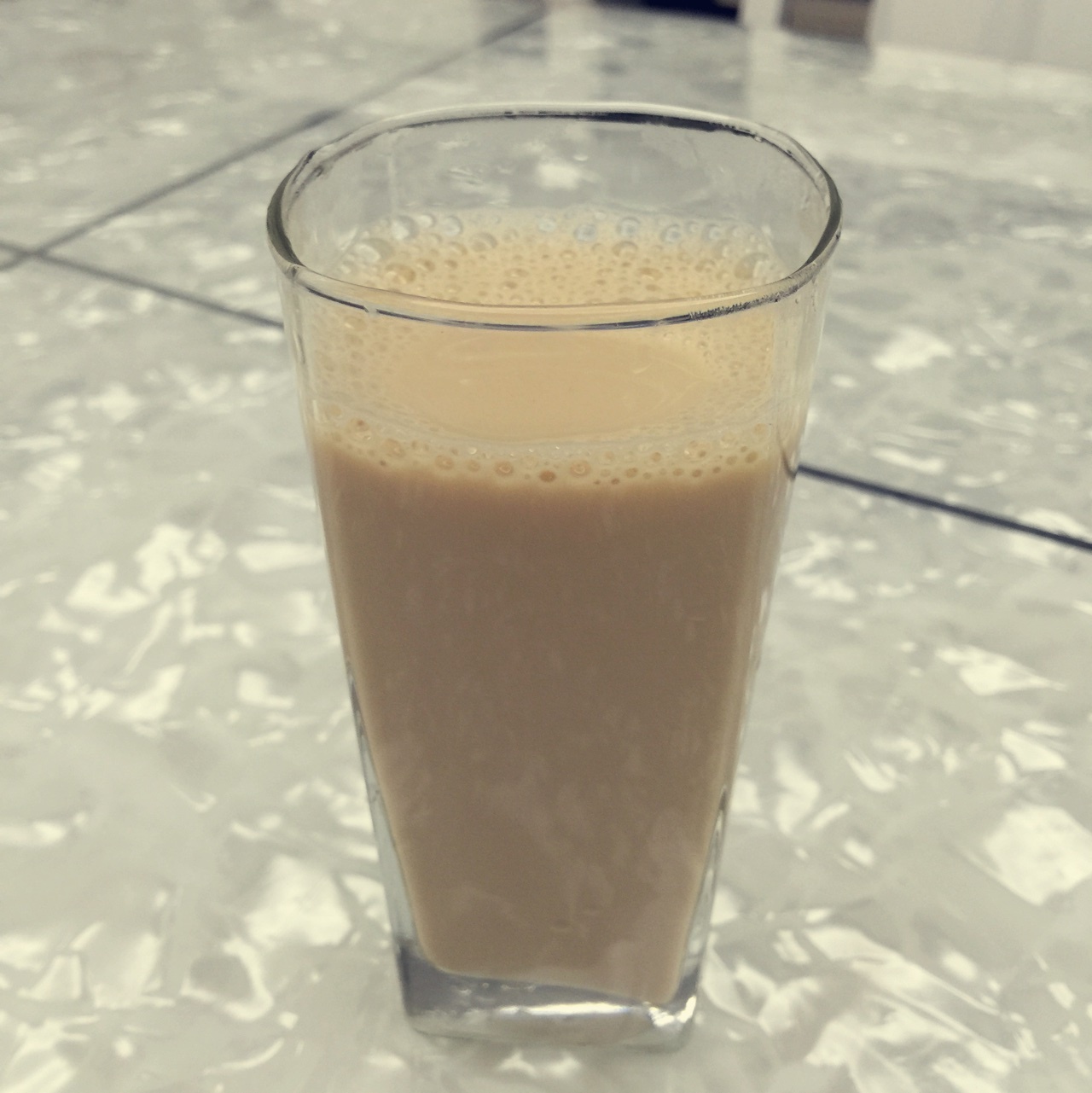 浓浓的锅煮奶茶