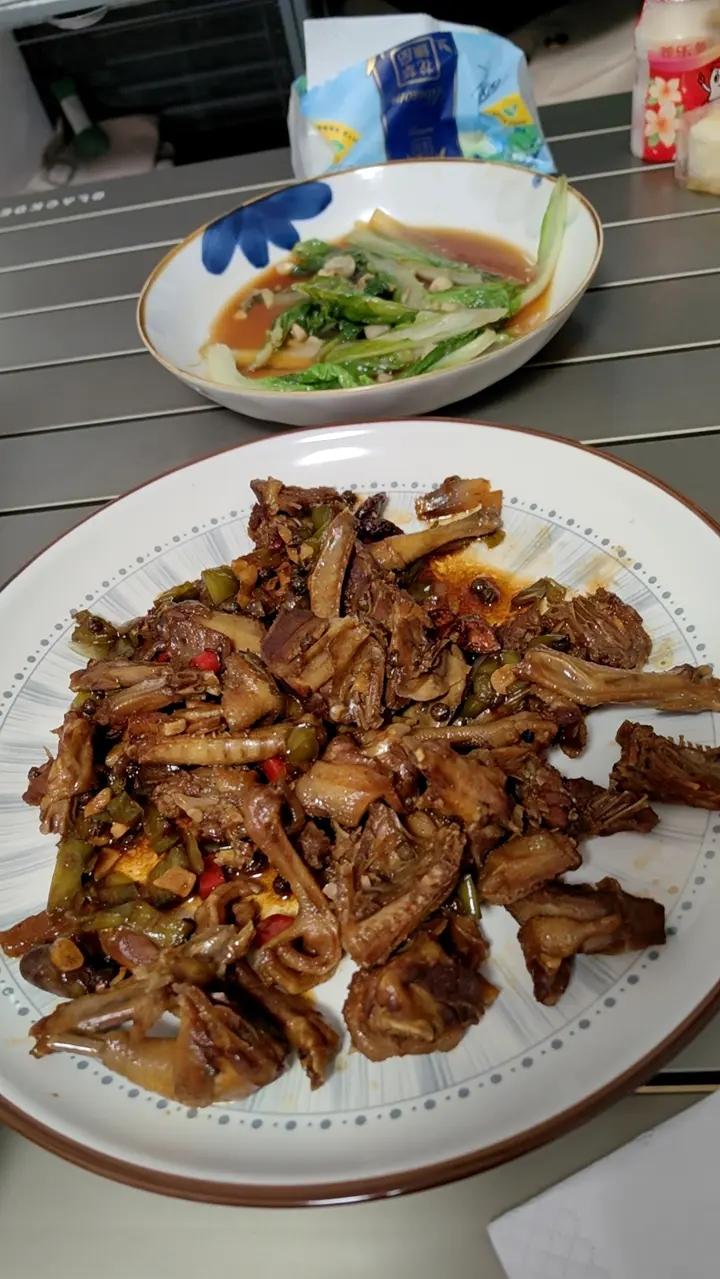 快手爆炒乳鸽
