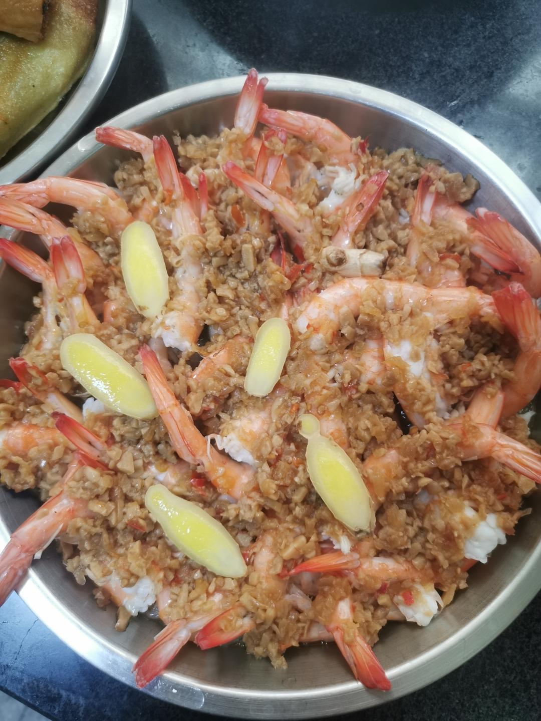 蒜蓉粉丝开背虾