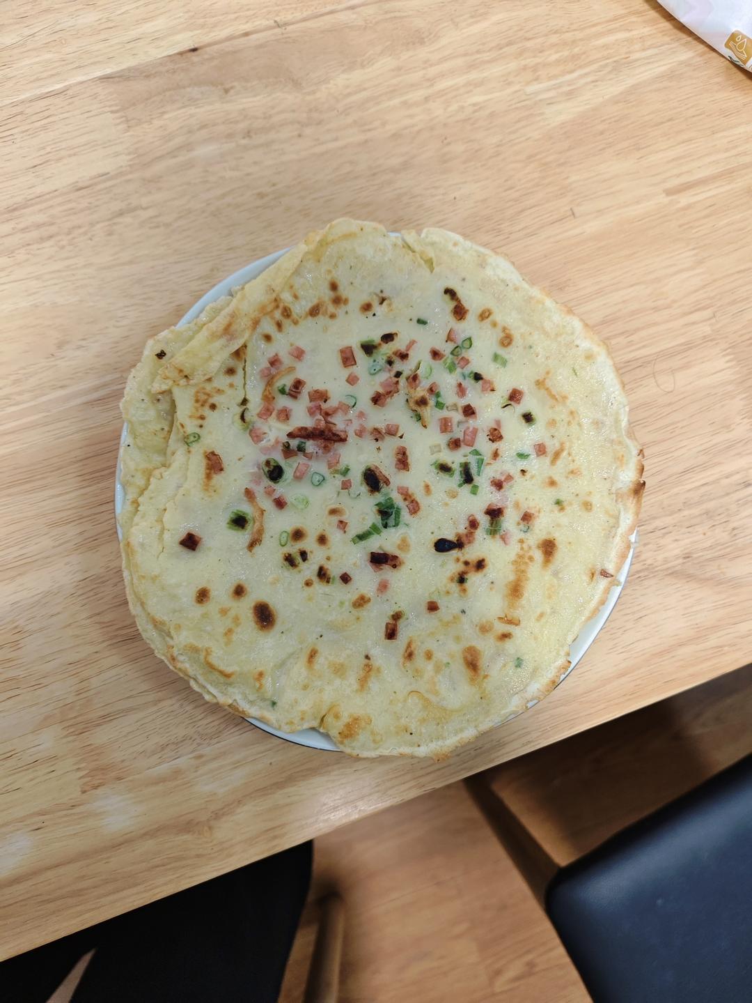 葱花鸡蛋饼