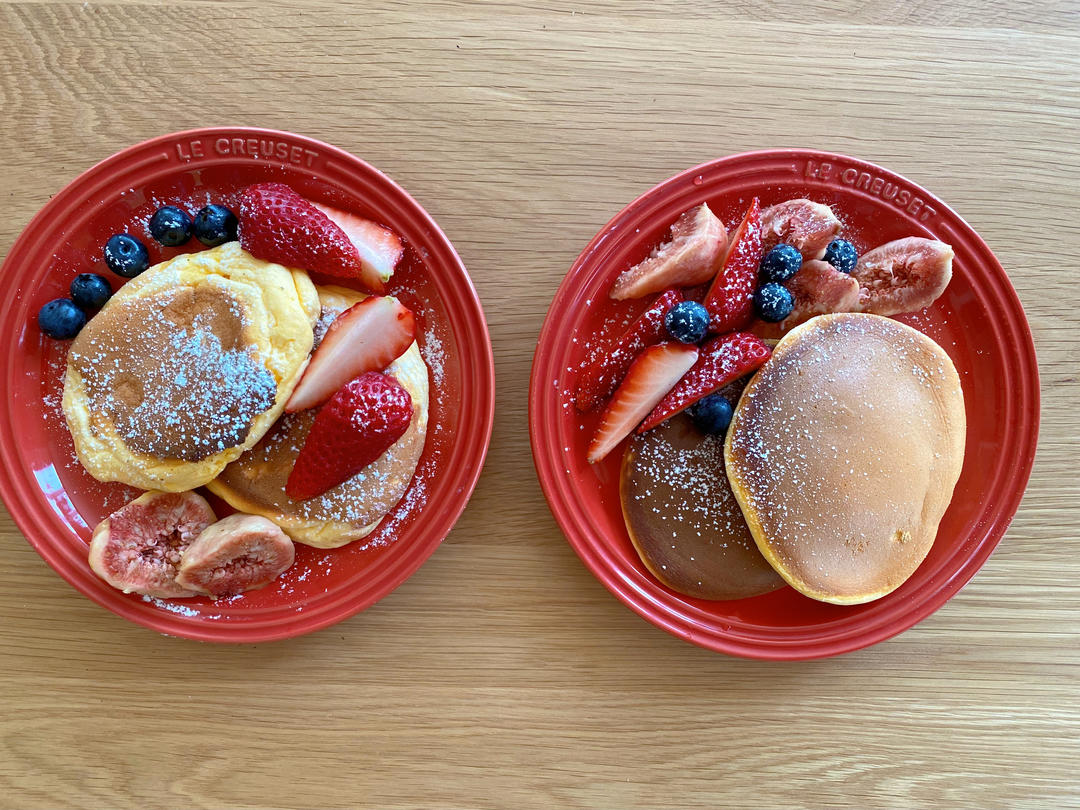 10分钟搞定网红舒芙蕾松饼🥞超松软『步骤详细附视频』『平底锅美食』