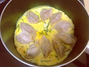 海苔抱蛋煎饺（无葱无盐版）的做法 步骤4