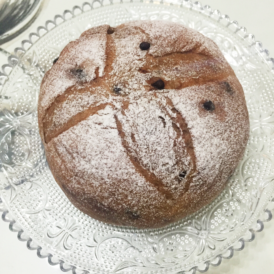 全麦巧克力豆软欧