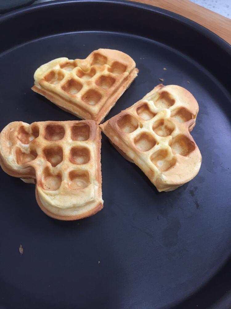 华夫饼（不用泡打粉，也不用酵母）的做法