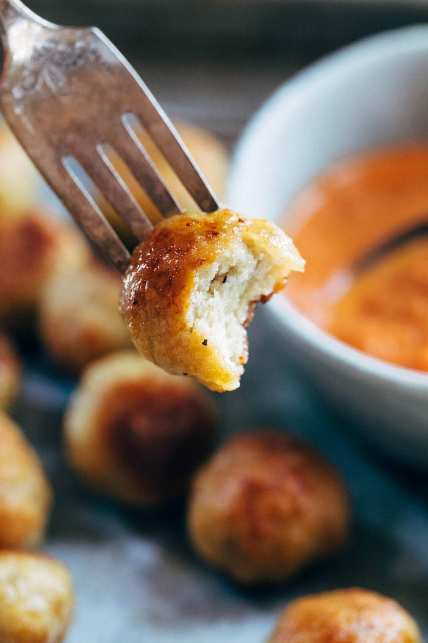 Best Anytime Baked Chicken Meatballs