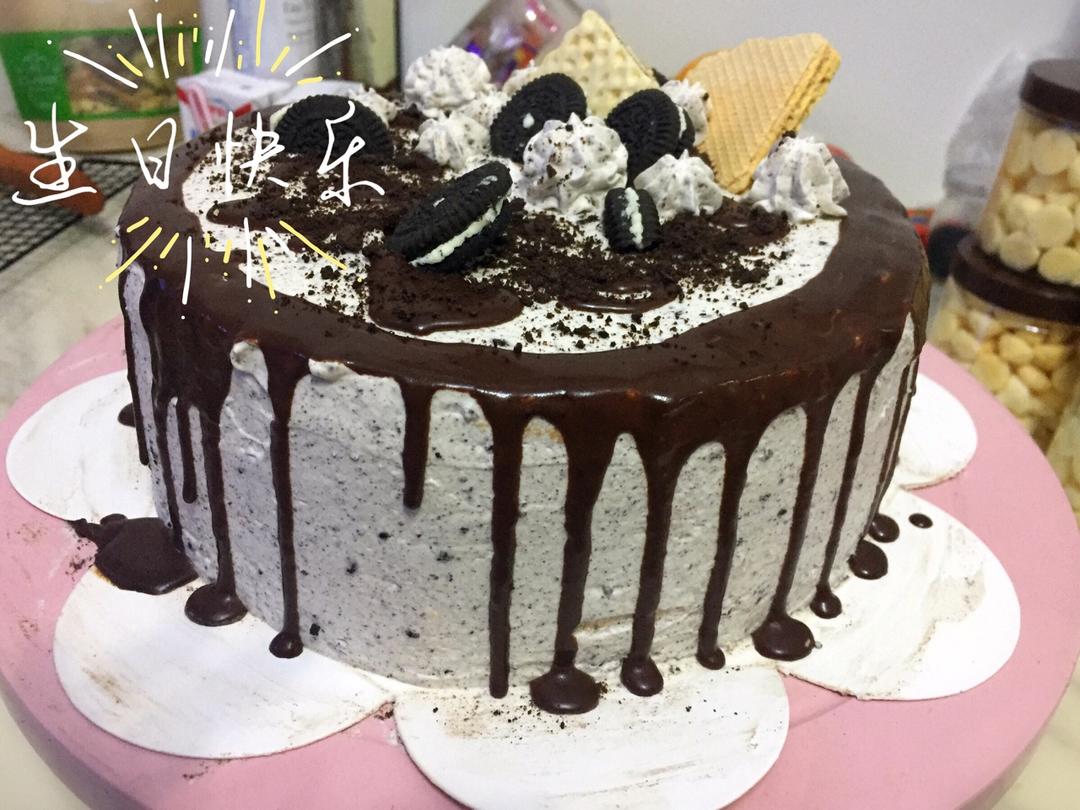 奥利奥咸奶油蛋糕