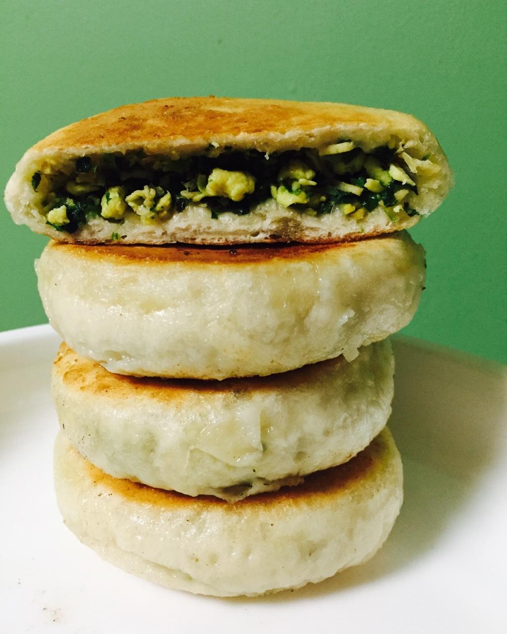 好多鱼-糖果妈做的发面馅饼
