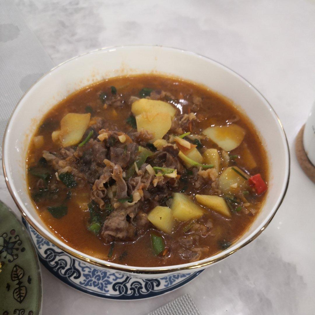 番茄肥牛汤