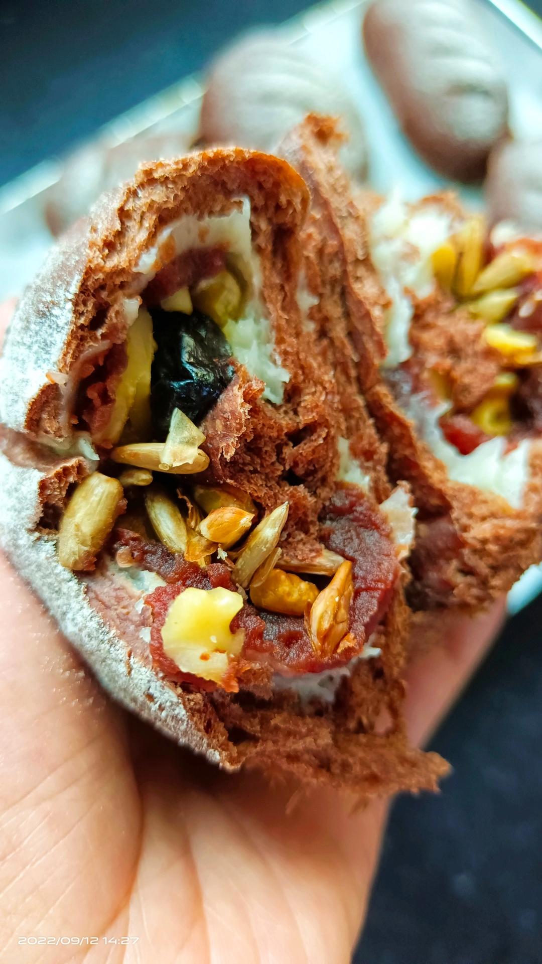 麻薯夹心可可（抹茶）软欧