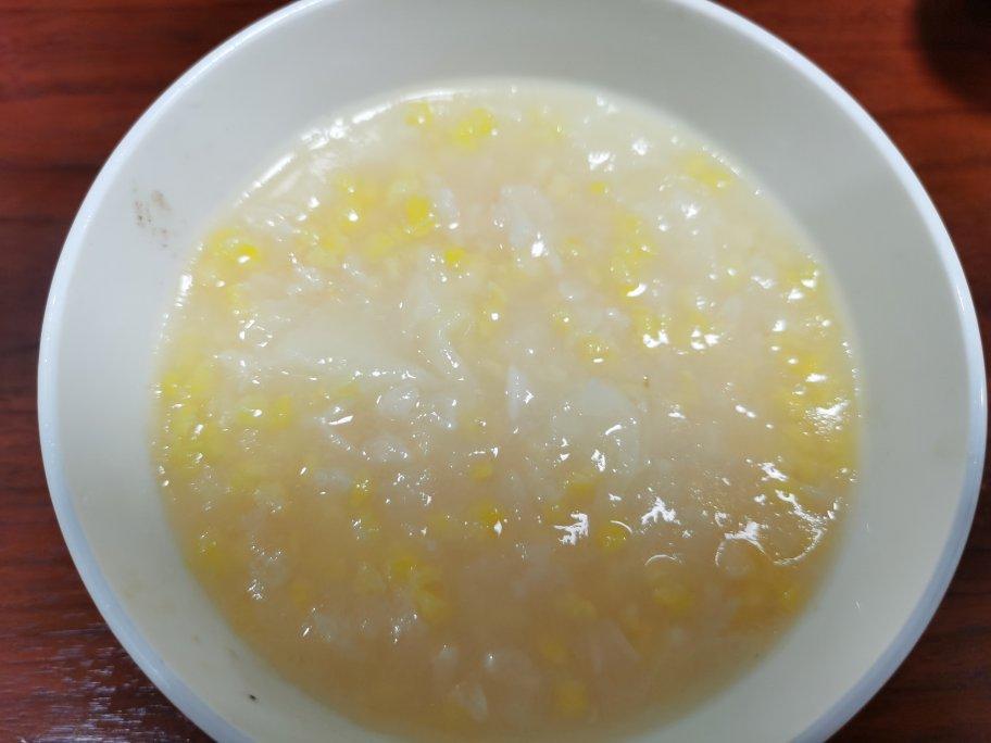 清甜玉米粥