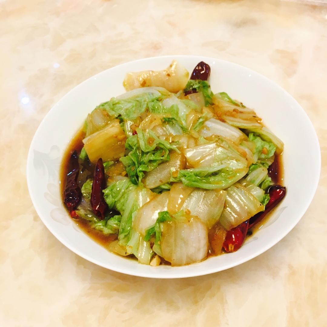 chezsuzzie做的懒人快手炝炒大白菜