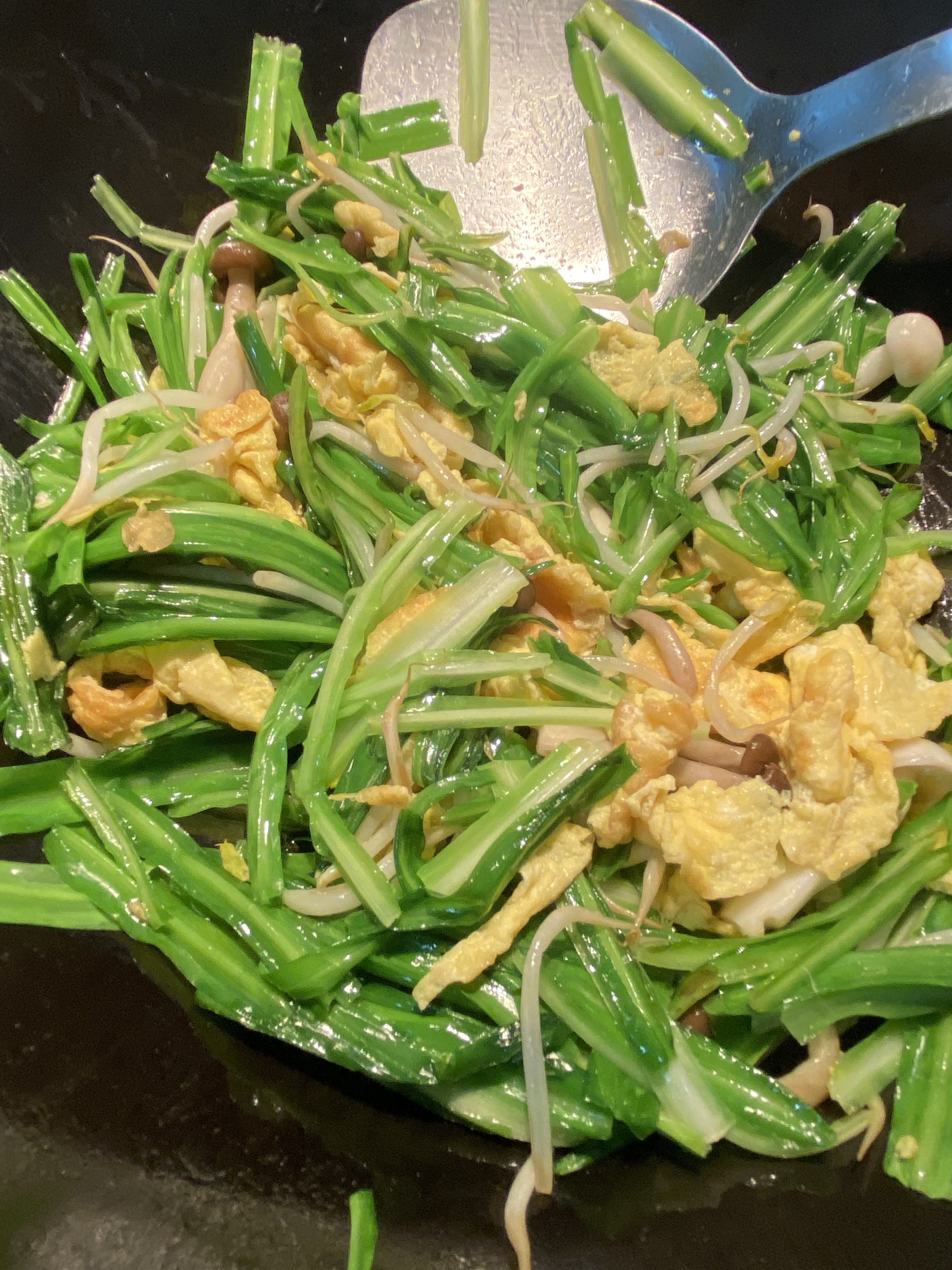 东南亚小炒-青龙菜的做法 步骤8
