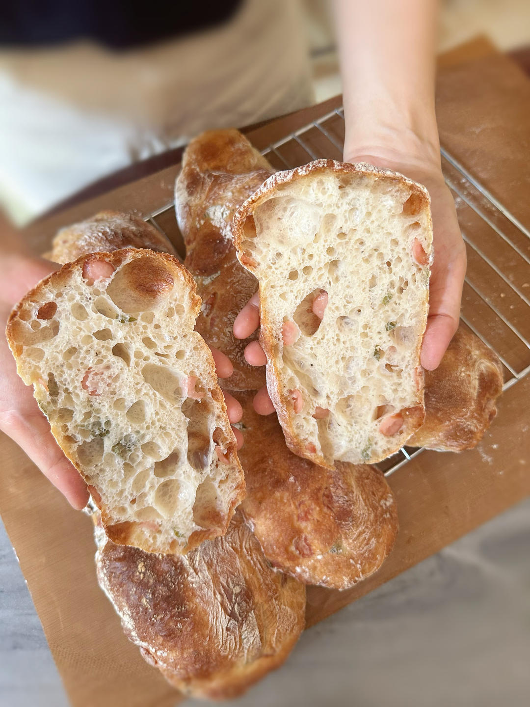 面包配方｜🥪在家实现恰巴塔三明治自由！