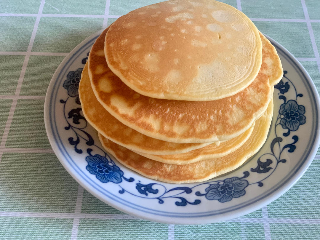 牛奶鸡蛋原味松饼🥞