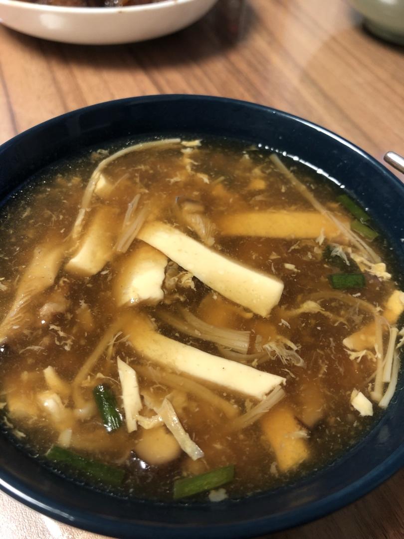 堂妈小厨——超好喝的酸辣汤