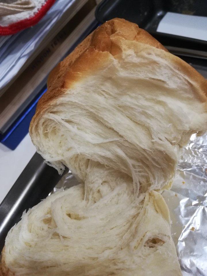 夺命软吐司(๑´ڡ`๑)超软拉丝极速方便的一次发酵吐司