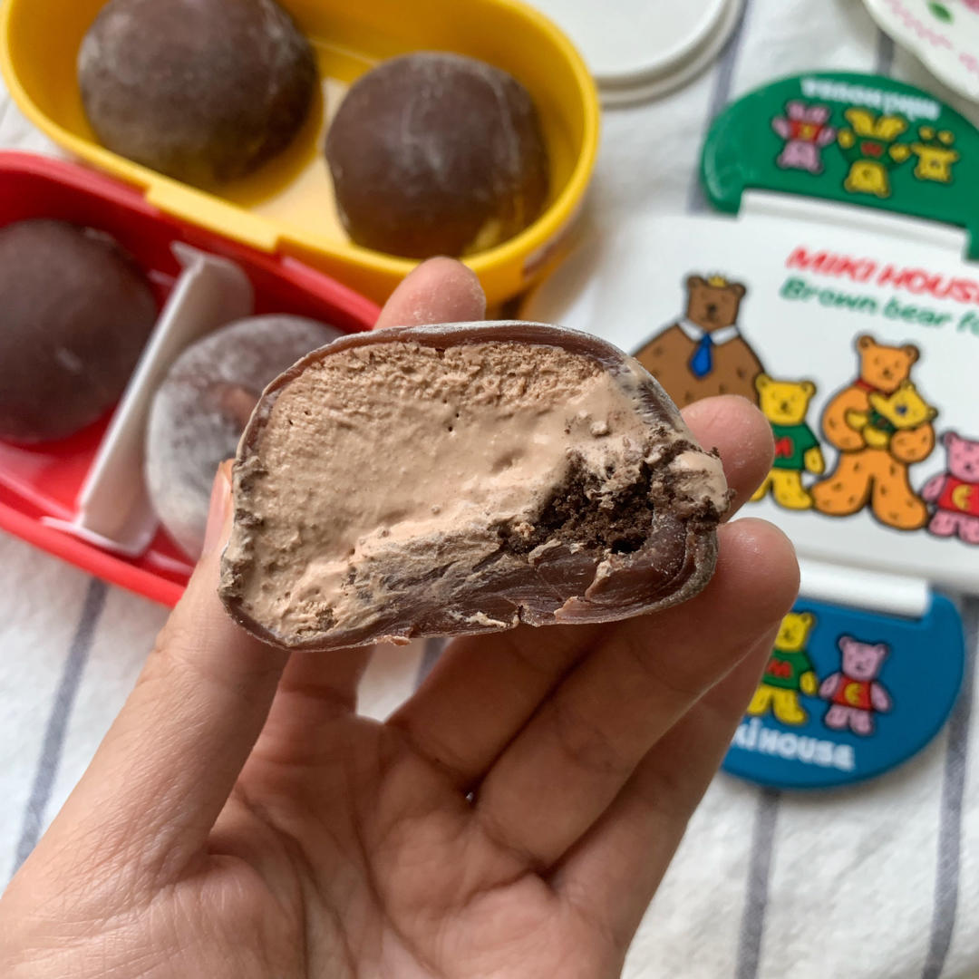 ㊙️巧克力控必入👉奥利奥可可巧克力雪媚娘❗️