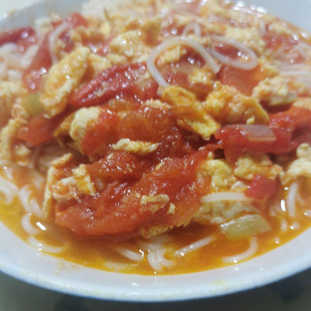 西红柿鸡蛋打卤面